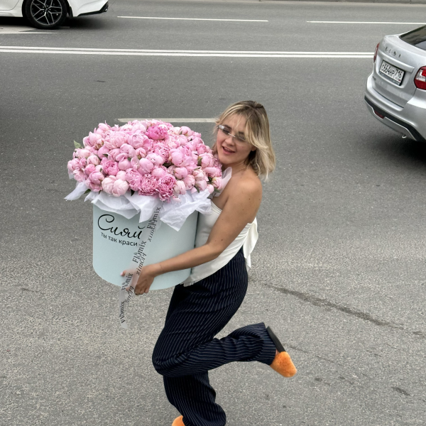 51 пион в коробке (С)
